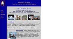 Desktop Screenshot of orientcharters.com
